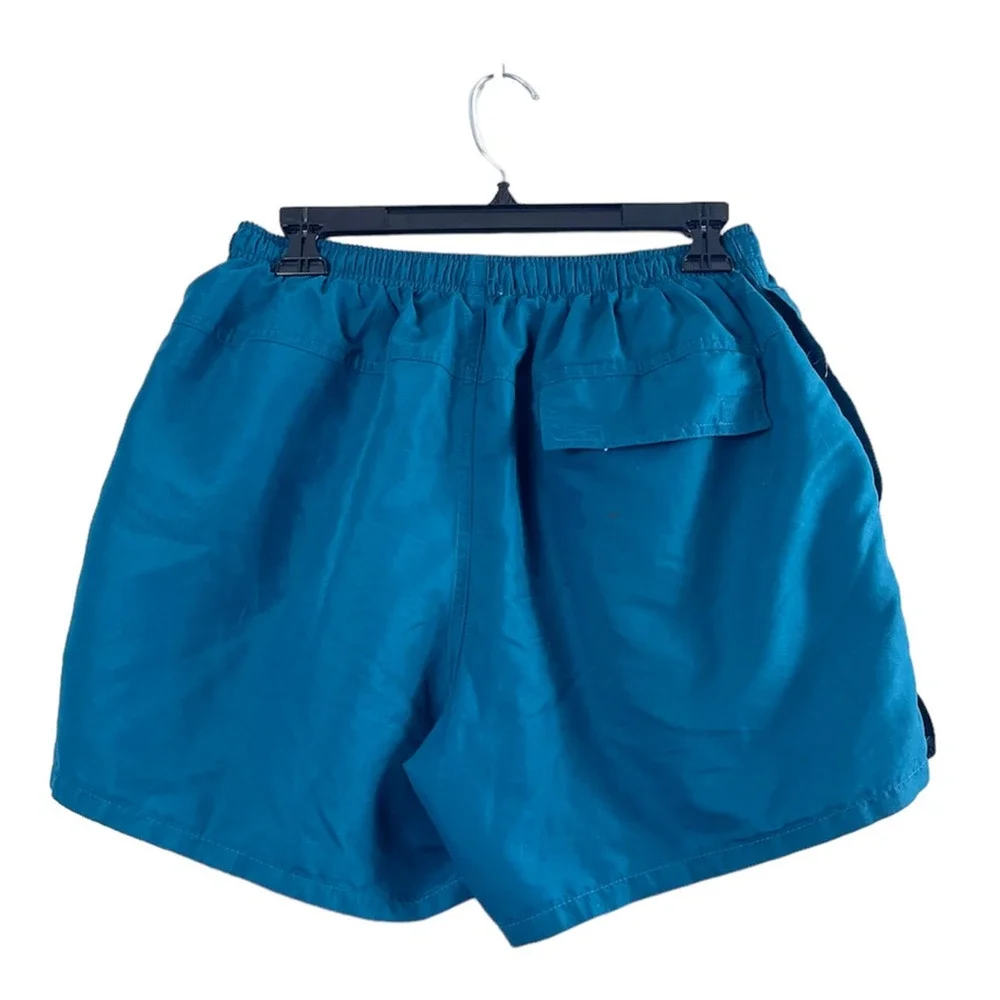 Men's Vintage Blue Speedo Swim Trunks M